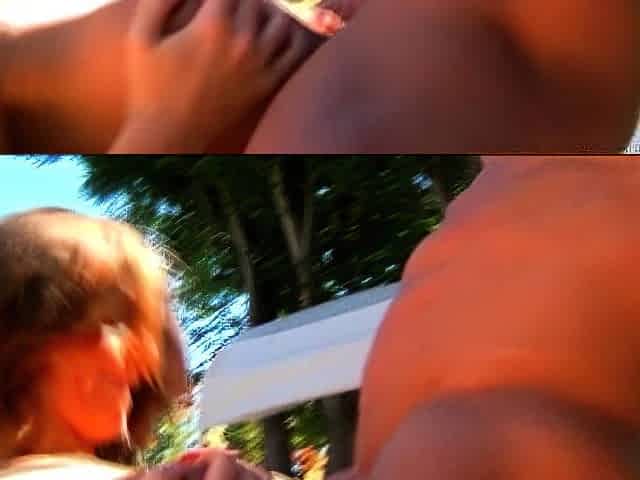 Big assed busty tit fuck and blowjob