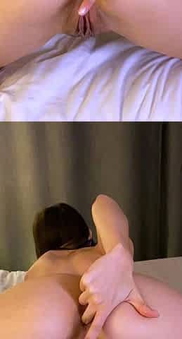 Stacked brunette goes solo toys and masturbation