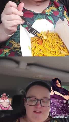 SSBBW Indulges in a Tasty Treat