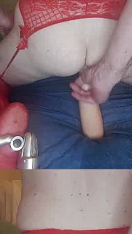 CD takes fake hand in booty