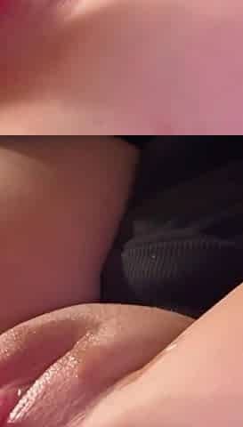Gushy & Creamy Pussy Fucked by Big Dildo