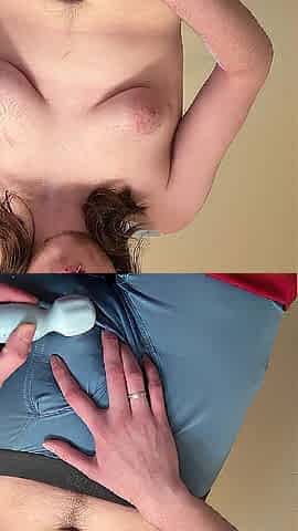 Using my Clear Sex-toy!! I end up Oozing everywhere!!