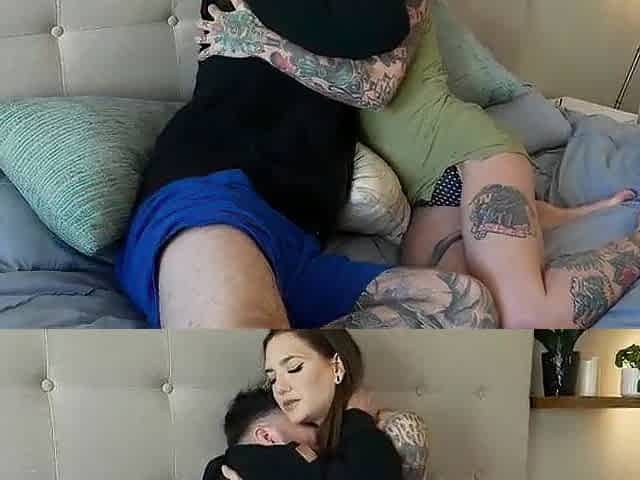 Very Tall Step Mama and Step Son end up in the same couch jointly
