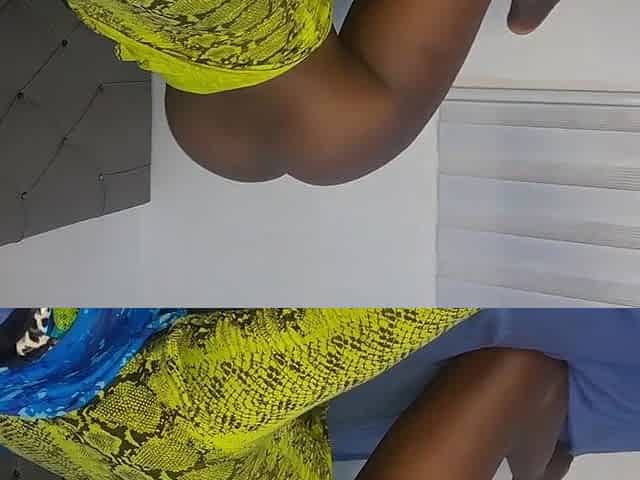 Ebony Green Mamba Fucked Hard From the Back by Daddies BBC