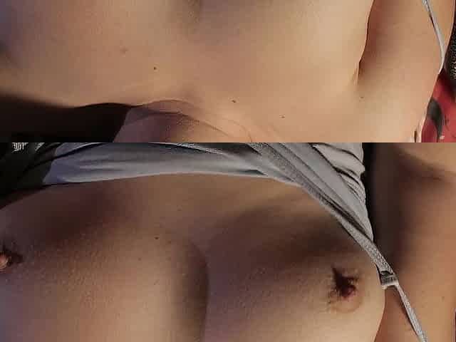 pov tugjob , CUM on to titties
