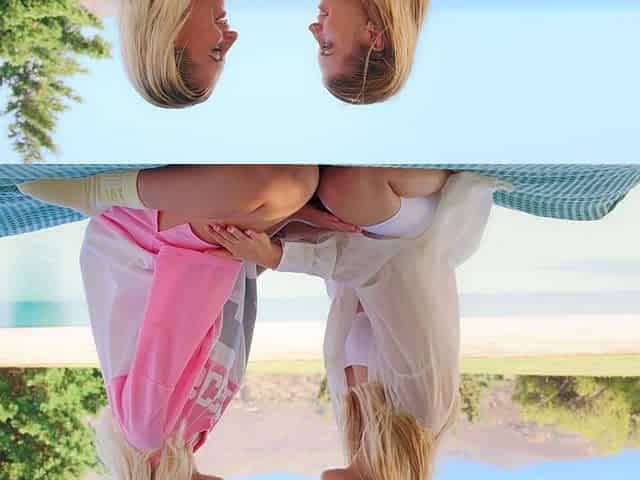 Naughty blonde teen amateur outdoor fuck and she loves it