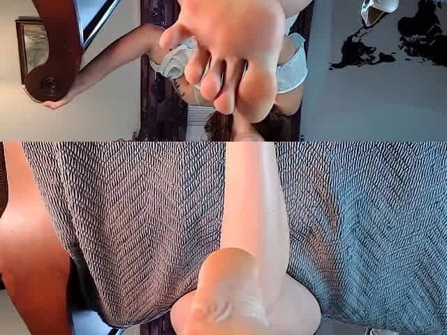 saradoesscience Foot Domination and Face Sit POV
