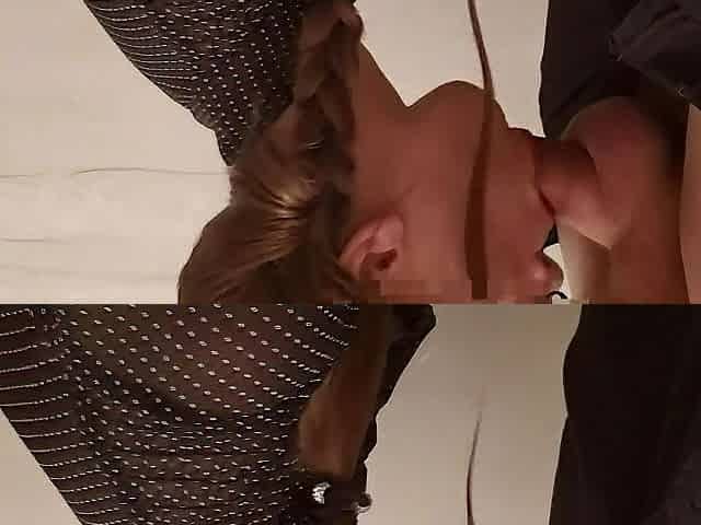 Astonishing Hands Free Oral Pleasure with Tongue from my Secretary during the time that Office Renovation
