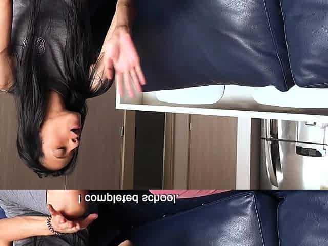 Skinny Brunette Latina Banged Raw