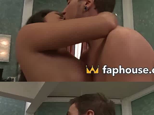 Horny Brunette Loves Hardcore Action And Intense Facial