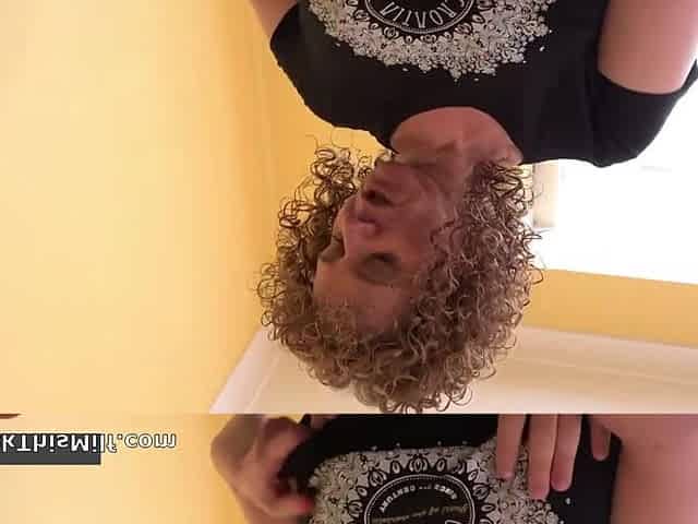 Merce - Curly-Haired Mature MILF Merce Seduces the Decorator