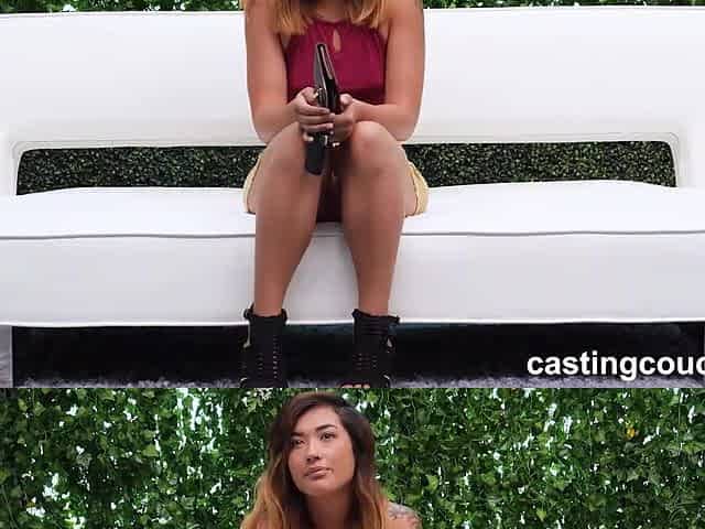Casting! A slender Asian woman shows off her skills and every facet of passion on the BBC