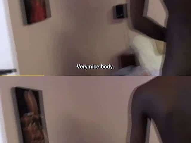 This shy EBONY TEEN had strict parents