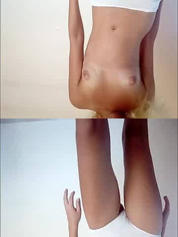 White Panty Tease, Squirting, Gushing