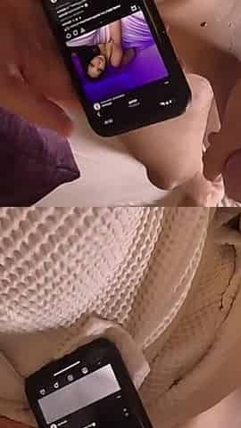 18 Year Old Huge Tits Tik Tok Influencer Caught Blowing Me by My GF