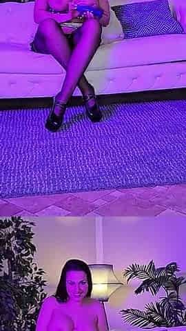 Nylon Stockings and Anal Masturbated