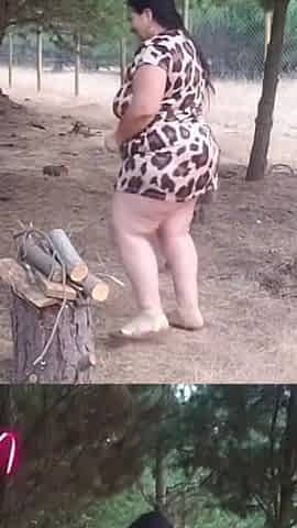Recoping Woods Sexy Stepmom Outdoors