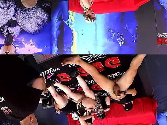 Making a Gangbang Cum Swallow Teen Superstar