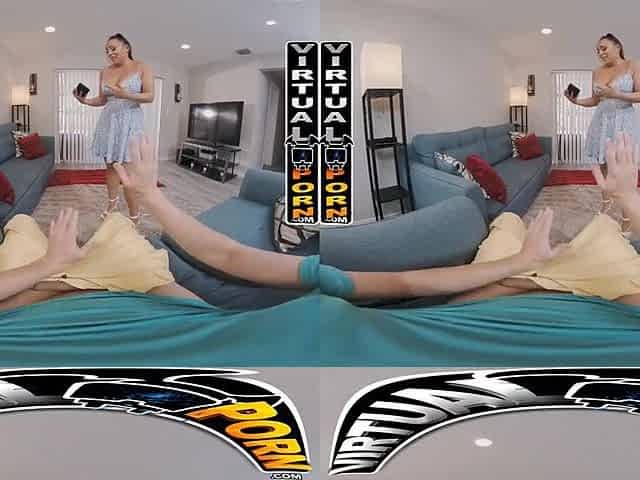 VIRTUALPORN - Curvy Latin mother I'd like to fuck Carmela Grasp Is At Your Command #POV