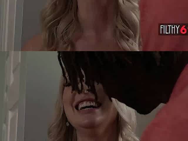 Cheating wife bangs with her ebony neighbour