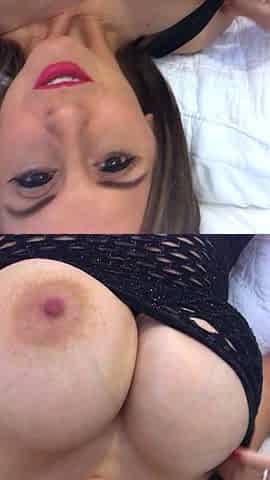 Big boobs milf masturbates with her dildo