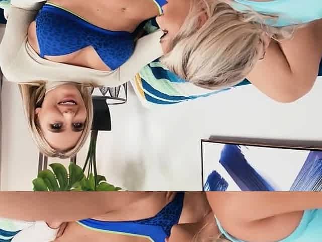 Fuck My GF and Her Roommate.Ella Reese, Kayley Gunner /