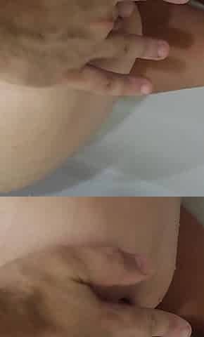 Anal fuck with MILF in the bathroom