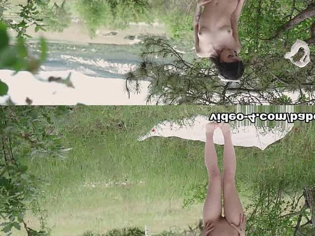 Nany Mill Plays With Her Gorgeous Pussy In Nature - Baberotica