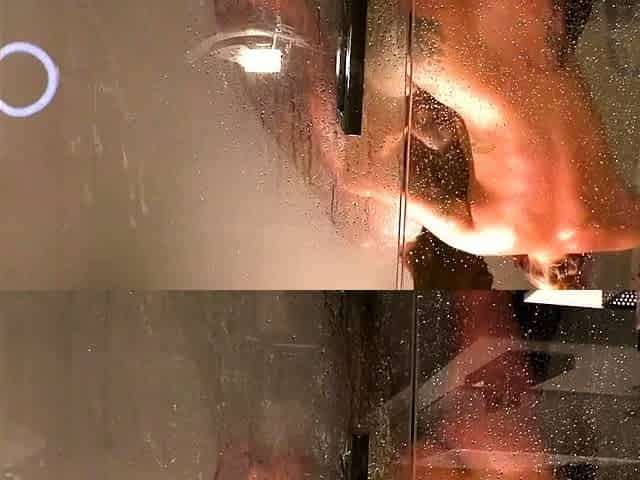 Blonde Wife Elana Bunnz Drains BBC in Steamy Shower