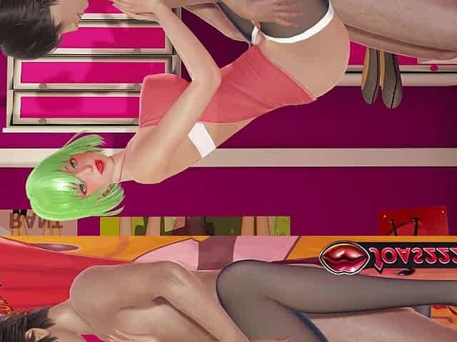 Stepsister Ameria Anime Girl in Stockings 3D Hentai - Intimate Cowgirl Fuck in Bed, Missionary POV Sex with Close-up Pussy Views