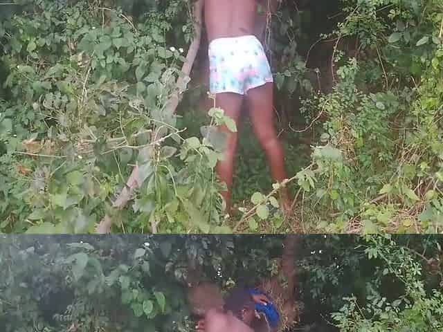 She Wanted To Fuck Me So I Took Her To Hand Uncompleted Building We Now Went To The Bush And Fuck
