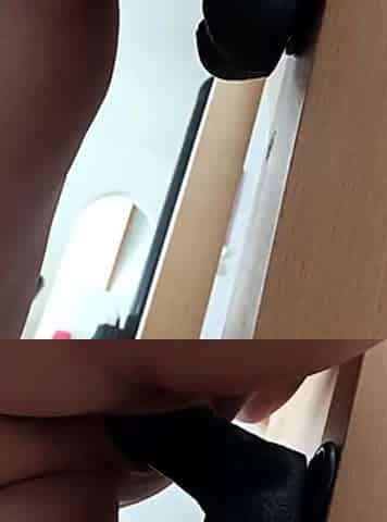 Enjoying my black toy