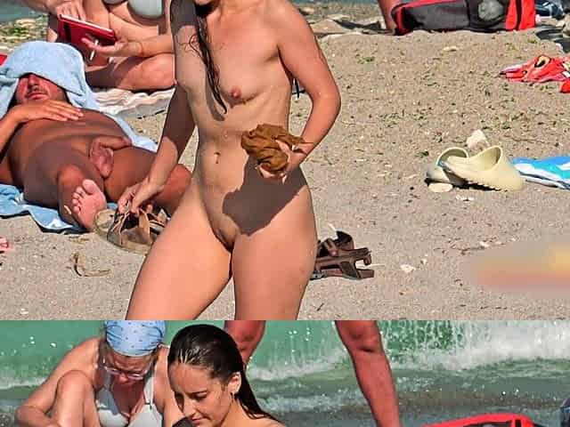 Naked beach beauties #1