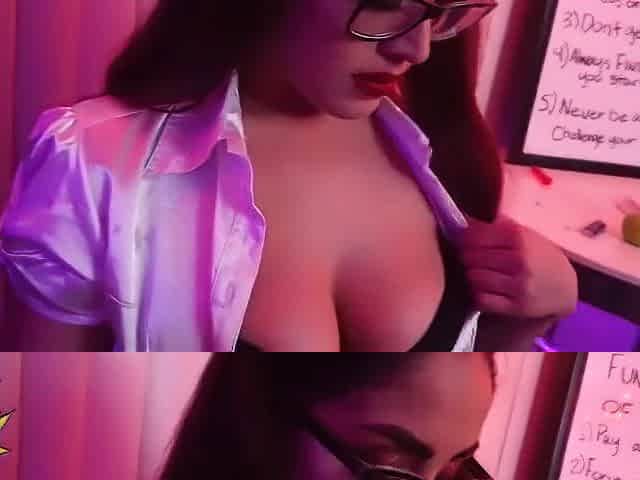 Daisy Dabs In Smoking Hot Red Lipstick Blowjob