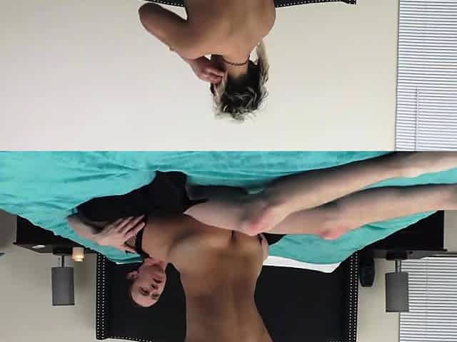 Webcam sex with short hair spinner Channy Crossfire