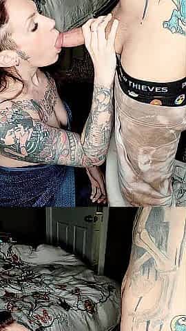 See me drain EACH DROP of cum from DADDYS BALLS