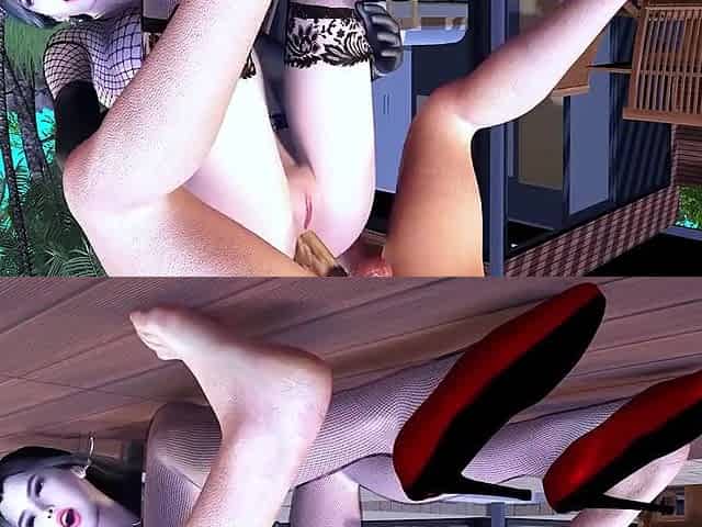Virtual Seductress: The Legend Of The Thicc- 3d Animation Hentai - Car Toon