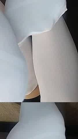 (78) White Nylon Fetish