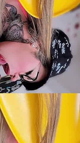 Live with Lots of Milk on My Face