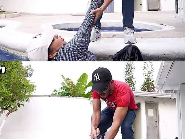 My boss helps me without the pool and convinces me to screw him! Laluceroficial
