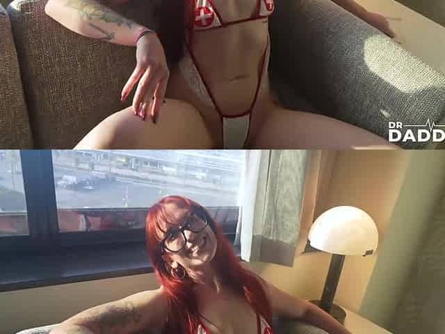Redhead Playgirl Cali Rose Receives Valuable Dose Of Jock