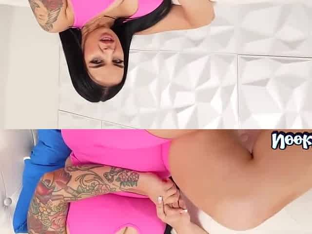 Big Tits With Inked Girl