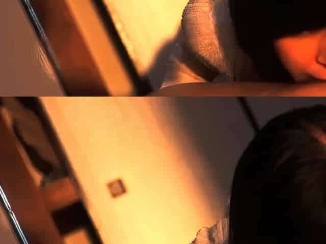 Asian Girl Giving Blowjob Licking Asshole On The Bed