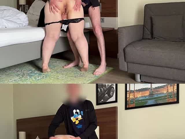 First Time with My Stepmother at the Hotel