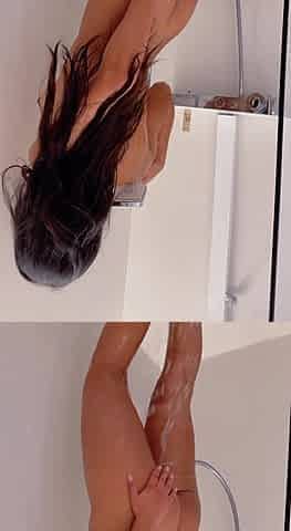 Shower Sex with Hot Brunette Until a Big Cock Cumshot in Her Mouth