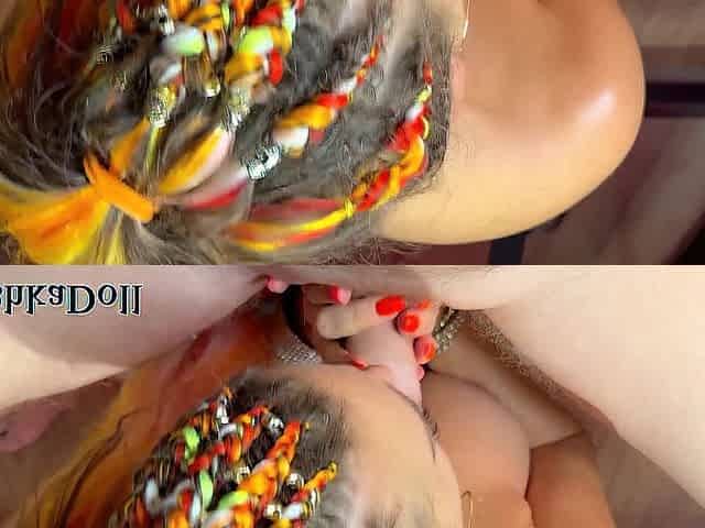 Blow Job by Lenushka Doll. Lengthy Nails and sexy Tongue!