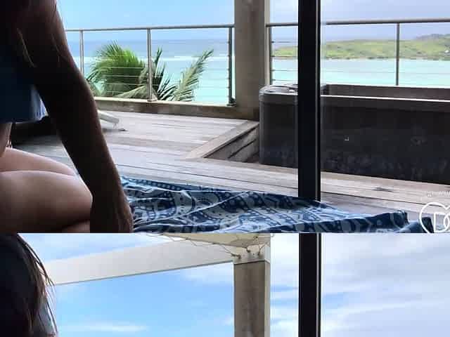Dani Daniels . com Island Bliss Orgasm with Travel Vibe