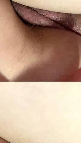 Husband Helps Fuck His Wife's Ass with a Deodorant Dildo That Generates Delicious Cream in Her Pussy