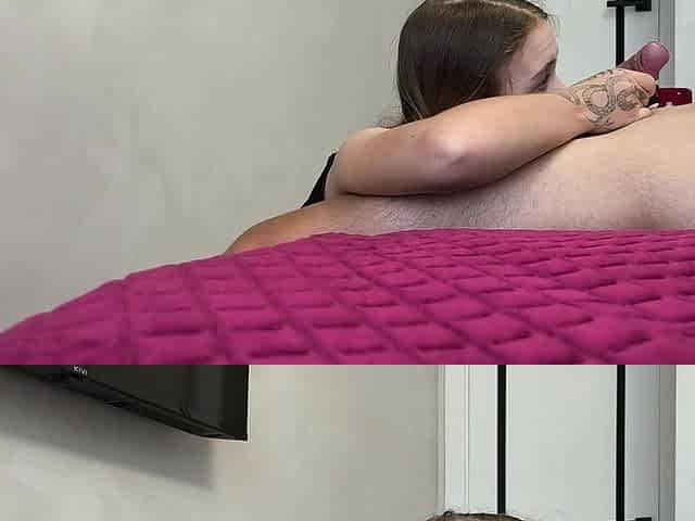 How I Blowjob a Big Dick to My Boyfriend and Swallowing Cum Female POV