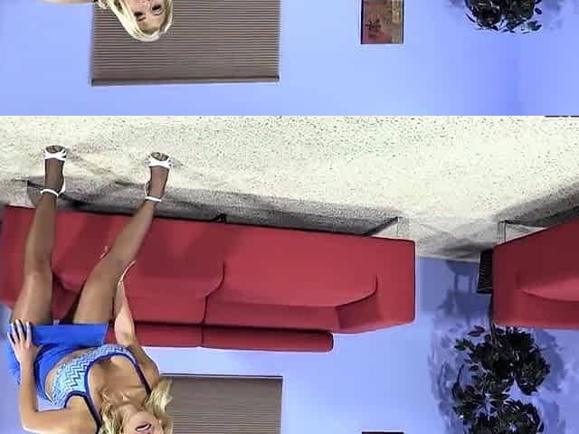 Cute blonde Jenna Lovely foot fetish